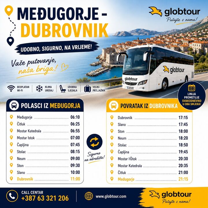 Međugorje Dubrovnik